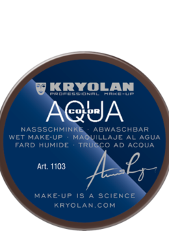 Kryolan Aquacolor 55ml - Bruin - Kleurcode 102