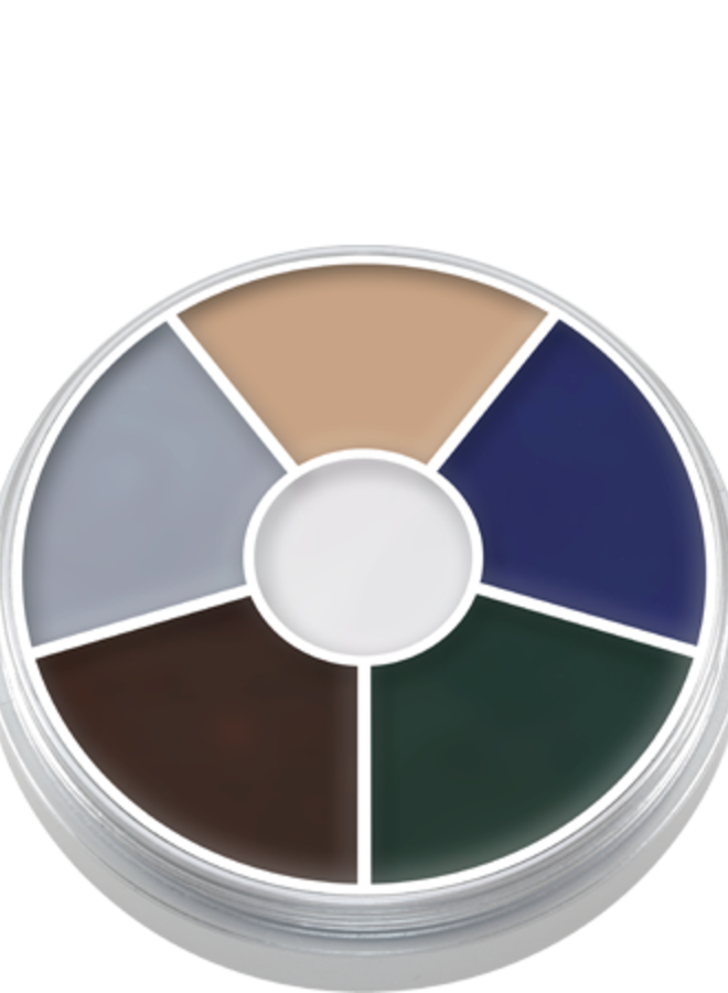 Kryolan Cream Color Circle, Zombi 3 Kryolan Cream Color Circle, Zombi