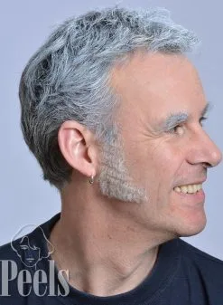 Kryolan Handgeknoopte Bakkebaarden Van Echt Haar, Smal Lang, Type 9222 -Make-up Winkel kryolan handgeknoopte bakkebaarden van echt haar s 4