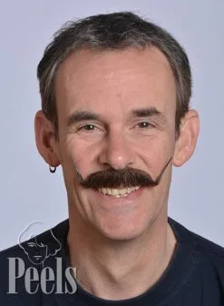 Kryolan Handgeknoopte Snor Van Echt Haar, Dali, Type 9216