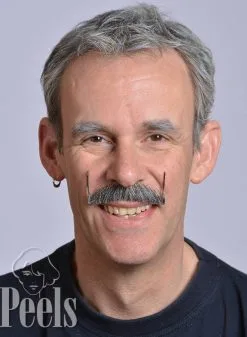 Kryolan Handgeknoopte Snor Van Echt Haar, Dali, Type 9216 -Make-up Winkel kryolan handgeknoopte snor van echt haar dali type 3