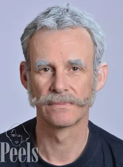 Kryolan Handgeknoopte Snor Van Echt Haar, Krul, Type 9215 -Make-up Winkel kryolan handgeknoopte snor van echt haar krul type 4