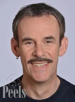 Kryolan Handgeknoopte Snor Van Echt Haar, Smal Dun, Type 9213