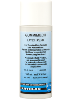 Kryolan Liquid Latex Clear 100ml - Grimeer Als Een Professional