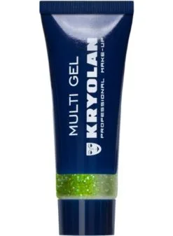 Kryolan Multigel Glitter Type Coarse Kleur Pearl Green