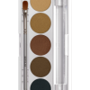 Kryolan Shades, Kleur Santiago, 5 Colors -Make-up Winkel kryolan shades kleur santiago 5 colors