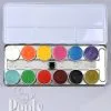Kryolan Supracolor Palette 12 Colors FP -Make-up Winkel kryolan supracolor palette 12 colors fp