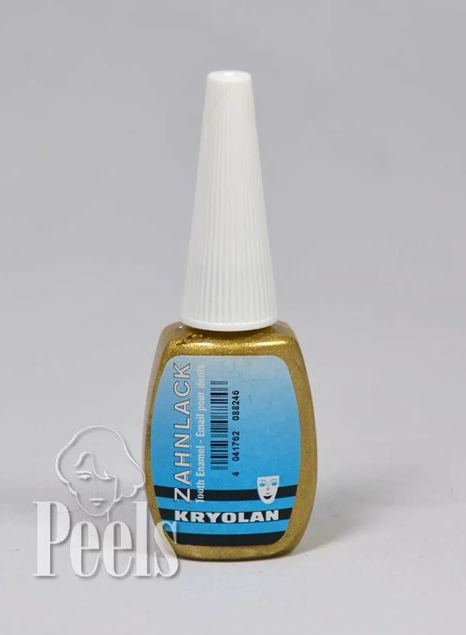 Kryolan Tandenlak - Goud 3 Kryolan Tandenlak - Goud