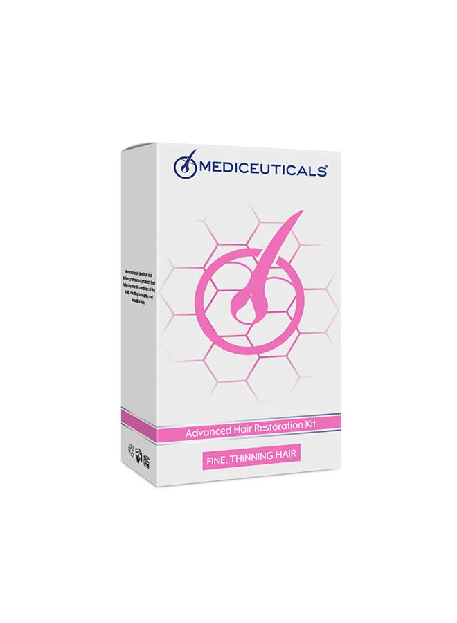 Mediceuticals Hair Restoration Kit For Women (Fine) 3 Mediceuticals Hair Restoration Kit For Women (Fine)