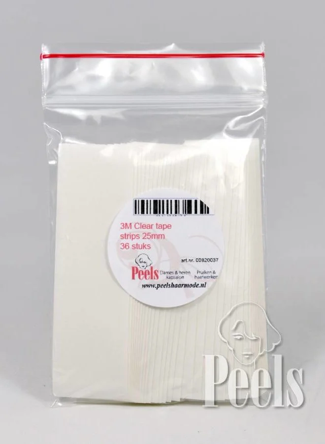 Walker Tape 3M Clear Tape Strips 25 Mm 4 Walker Tape 3M Clear Tape Strips 25 Mm - Afbeelding 2